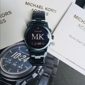 Michael Kors Black Smart Watch